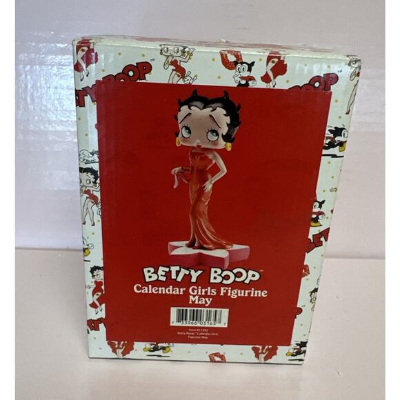Betty Boop Calendar Girl Figurine May 2007 With Original Box Rare #11293 - Picture 1 of 13